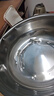 不锈钢盆加厚大盆洗脸盆洗菜盆家用大号盆洗澡洗衣加厚盆洗菜盆 加厚不锈钢大盆 36CM【1个装】 实拍图