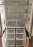 华凌美的出品406L十字双开门冰箱超薄风冷无霜一级能效双变频对开多门四门京东自营HR-426WSP国家补贴 实拍图