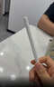 吉玛仕（LIVE YOU IDEAS）电容笔pencil手写笔一代ipencil代ipad air7iPad11触屏笔防误触适用于苹果笔充电器保护套倾斜压感 蓝牙顶配款~【白】下单即送彩色笔尖X4 实拍图