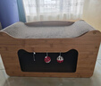 萌嘟星宠 猫抓板猫窝猫玩具猫沙发别墅立式带小球磨爪猫咪用品 猫耳朵款 实拍图