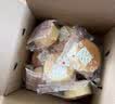 樱小煮威海喜饼婚礼乳山大饼结婚媳妇饼点心抓果块文登喜果糕点山东特产 原味2红糖2紫薯2豆沙2共8个（860克） 实拍图