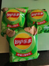 乐事（Lay's）薯片 黄瓜味 135克 休闲零食 膨化食品 实拍图