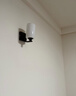 壁灯现代简约美式创意客厅卧室床头灯过道走廊玄关阳台LED灯具 6001-1黑【常规款不带开关】 12W暖光 实拍图