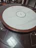 芝梵紫檀实木饭菜保温板加热菜板保温板暖菜板家用带电磁炉火锅暖菜板+火锅+自动旋转餐桌加热转盘 3000W紫檀木-100CM丨暖菜+火锅+电动旋转 实拍图