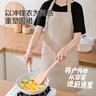 美丽雅防泼水隔油围裙仿冲锋衣面料家用厨房做饭可调节挂脖高级感男女 实拍图