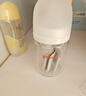贝亲（Pigeon）玻璃奶瓶宽口径防胀气160ml S号奶嘴 1月+ AA186  实拍图