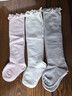 尼多熊婴儿长筒袜子春秋透气宝宝新生儿过膝护腿袜儿童袜子 实拍图