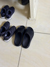 李宁（LI-NING）运动拖鞋男女四季情侣一字拖鞋家居洗澡海边防滑防异味外穿拖鞋 实拍图