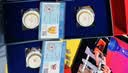 CS中国白银 银杯子延颈鹤品茗杯鎏银杯银茶杯礼盒男士长辈生日礼物 品茗杯2个（黄色+紫色）两全其美礼盒装 实拍图