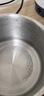 利仁（Liven）电煮锅304不锈钢0涂层1.8L小电锅宿舍电火锅电蒸锅炖蒸煮一体多功能学生锅小型1-2人用DHG-B151 实拍图