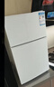 新飞（Frestec）小冰箱 冰箱小型双开门 迷你双门家用宿舍租房冷藏冷冻电冰箱节能省电 48L白【一级能效+租房神器】升级款 实拍图