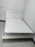 林氏家居床双人床1.5米高箱储物床现代简约榻榻米床收纳单人床家具JH4A 实木排骨架|白床（实木排骨架） 1500mm*2000mm 床+床垫 实拍图