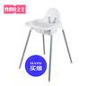 新款婴儿宝宝餐椅0-4岁家用高脚座椅吃饭喂养椅儿童椅饭店椅bb凳 【蓝色】儿童餐椅-高低可调 实拍图
