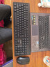 联想（Lenovo）KN210键盘鼠标套装 2.4G无线键鼠套装 全尺寸商务办公  笔记本电脑键盘台式机一体机 黑色 实拍图