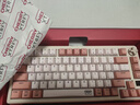 CHERRY樱桃【带F区】PIXIU75配列客制化机械键盘三模无线热插拔电竞游戏键盘三角洲吃鸡键盘白色红轴 实拍图