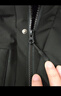 京东京造羽绒服男短款男士连帽滑雪服派克服外套男新衣送礼 黑色 XL 实拍图