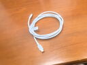 华为（HUAWEI）6A数据线充电线 USBType-C转USBType-C/线长1.8m/高品质线芯原装 白色CC800 实拍图