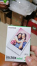 富士（FUJIFILM） instax 3英寸立拍立得相机mini迷你相纸 一次成像胶片胶卷 3寸双包+相册+收纳盒+冰箱贴【含20张白边】 官方标配 实拍图