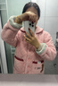芬腾加厚加绒夹棉经典翻领时尚长袖睡衣家居服女睡衣 实拍图