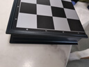 友邦（UB） 国际象棋黑白磁性折叠便携成人儿童学生教学用棋4812B-C(大号) 实拍图