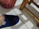回力棉拖鞋男女士加绒秋冬季室内防臭滑保暖棉拖鞋HL0006蓝色42-43码 实拍图