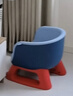 日康（rikang）宝宝餐椅 叫叫椅婴儿学坐椅多功能儿童吃饭餐桌 RK-X2009-3 蓝色 实拍图
