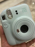 INSTAX富士instax立拍立得 一次成像相机 mini12（mini11升级款）薄荷绿 实拍图