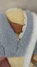 细细条（XIXITIAO）鲨bee棉拖鞋男女防滑家用情侣包跟毛毛鞋冬季室内高颜值潮流 灰+黄【趣味鲨帽蜜蜂】全包款 36-37 【标准码】 实拍图