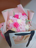 初朵21朵玫瑰康乃馨永生香皂花束生日礼物三八妇女神节同城配送非鲜花 实拍图