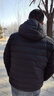 坦博尔羽绒服春款保暖百搭通勤百搭男款轻薄连帽外套TF246209黑色185 实拍图