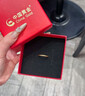 中国黄金（CHINA GOLD）古法素圈黄金戒指女足金情侣对戒三生三世指环情人节礼物送老婆 【古法】单戒 14号【国金礼盒】 1g 实拍图