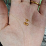 洲足金999金珠黄金小金珠金豆古法金珠DIY配件散珠隔珠路路通转运珠 3mm金珠  合单满 0.16g 包邮 多颗混发约0.03g 实拍图