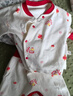 贝瑞加（Babyprints）婴儿家居服套装男女宝宝纯棉秋衣秋裤护肚内衣柔软上衣裤子 红73 实拍图