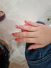 美肤语美甲贴片穿戴甲(鲛人泪)短款假指甲果冻胶可拆带工具MF8656 实拍图