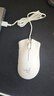 雷蛇（Razer）炼狱蝰蛇标准版有线鼠标 人体工学  电竞游戏 右手通用型 吃鸡/LOL/CS GO游戏鼠标 白色 实拍图