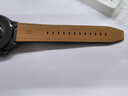 威千图适用华为手表表带GT6/6pro/GT5/5pro/Watch5/4/4pro/3/3pro/GT4/3/2真皮表带 砂砾棕-平尾皮带 实拍图