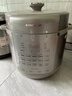 九阳（Joyoung）电压力锅8L 超大容量8-10人家用智能预约带不锈钢蒸笼压炖蒸煮样样精通Y-80H20椰子灰电饭煲高压锅 实拍图