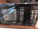 格兰仕（Galanz）变频微波炉烤箱一体机光波炉900瓦大功率速热家用23L大容量平板易清洁省电一级能效智能菜单烧烤 2026新升级彩膜BM1(S2) 实拍图