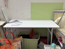 全品屋 可折叠桌电脑桌台式学生长条桌卧室简易书桌写字学习桌桌子办公 长120CM*宽60CM*74CM 实拍图