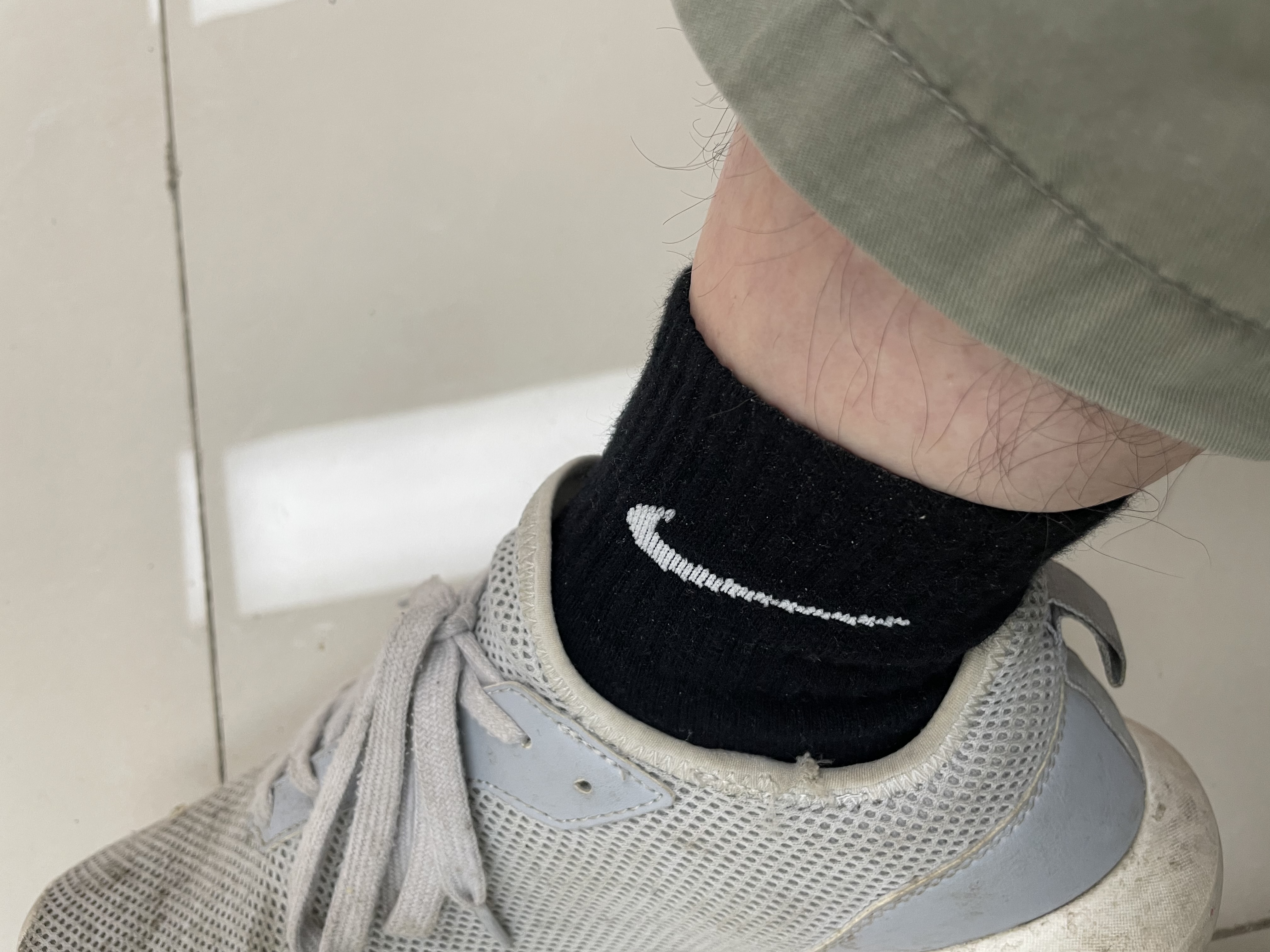 NIKE3BRAND 耐克男女中长袜3双装2026新款青少年运动袜子 实拍图