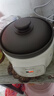 美的（Midea）电炖锅电砂锅 电炖盅 陶瓷煲汤锅炖汤锅紫陶锅3L燕窝炖盅煮粥宝宝辅食锅电煮锅炖锅MD-DGE3056 实拍图