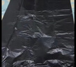 毕亚兹物业大垃圾袋黑色80*100cm50只单面1.3丝保洁特大号加厚塑料袋子 实拍图