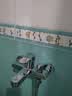 柏温 金牌全铜混水阀冷热浴缸水龙头卫生间洗澡淋浴三联热水器混合阀 淋浴龙头（带安装配件） 实拍图