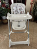曼乐兔宝宝餐椅婴儿0-6岁多功能二合一摇椅婴幼儿折叠便携式吃饭餐桌椅 白色【摇摇椅+万向轮+可坐可躺】 宝宝生日礼物 实拍图