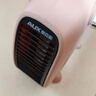 奥克斯（AUX）暖风机取暖器办公室电暖气家用节能台式电暖器热风机200A2 香槟色-双温控【过热保护+智能恒温】 实拍图