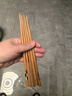 onlycook日式樱桃木家用筷子 木筷子原木一人一双  家用套装筷一筷一色 实拍图