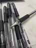 得力（deli）60支办公中性笔签字笔水笔 0.5mm子弹头黑色33109 办公用品 实拍图