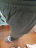 盖璞（GAP）男装春款抓绒松紧腰针织束脚裤运动裤长裤美版500382 灰黑色 XS 美码  S亚洲码175/90A 实拍图