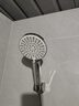 花栖之谷增压花洒喷头多功能手持花洒家用淋浴喷头 [大面板银色花洒] 实拍图