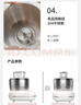 利仁（Liven）和面机家用 揉面机全自动和面揉面一体机5L专利控水箱厨师机发酵发面搅面机面包面食机HMJ-D5621 实拍图